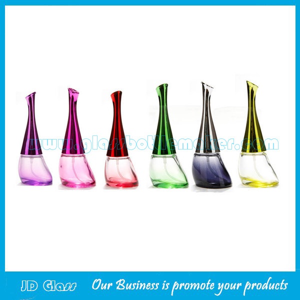 16ml Colored Perfume Spraying Glass Bottle With Sprayer