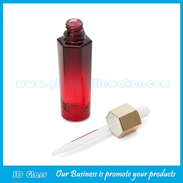 30ml,50ml New Item Elegant Glass Dropper Bottle For Serum or Essential Oil