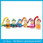 5ml Car Perfume Glass Bottles With Wood Cork and Wire