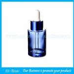 30ml Blue Painting Glass Dropper Bottle