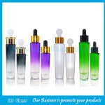 15ml,30ml New Item Colored Glass Dropper Bottle For Essence