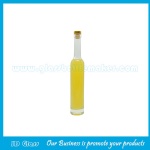 375ml Clear ICE Wine Bottle With Cork Top Finish