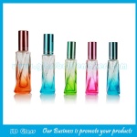 50ml High Quality Colored Perfume Glass Bottles With Cap and Sprayer