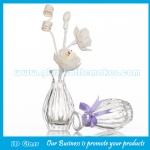 100ml Clear Glass Fragrance Bottle With Reed Rattan