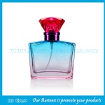 50ml Elegant Perfume Glass Bottle With Cap and Sprayer