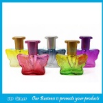 20ml Colored Glass Perfume Bottle With Cap and Sprayer