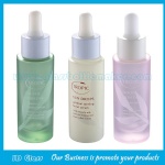 30ml Color Painting Round Glass Essence Bottles With Droppers