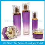 New Item 20ml,40ml,90ml,110ml,20g,50g Colored Glass Lotion Bottles And Cosmetic Jars For Skincare