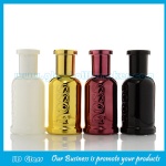 50ml,100ml Men Style Glass Perfume Bottles With Silver Cap and Sprayer