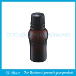 10ml New Item Amber Essential Oil Glass Bottle With Black Cap