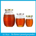 250g,500g and 1000g Glass Honey Jars With Lids