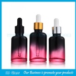 10ml,20ml,30ml,50ml New Design Flat Colored Essential Oil Glass Bottles With Droppers