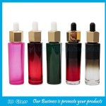 30ml,50ml New Item Elegant Glass Dropper Bottle For Serum or Essential Oil