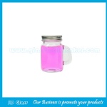 16oz Clear Glass Mason Jar With Handle